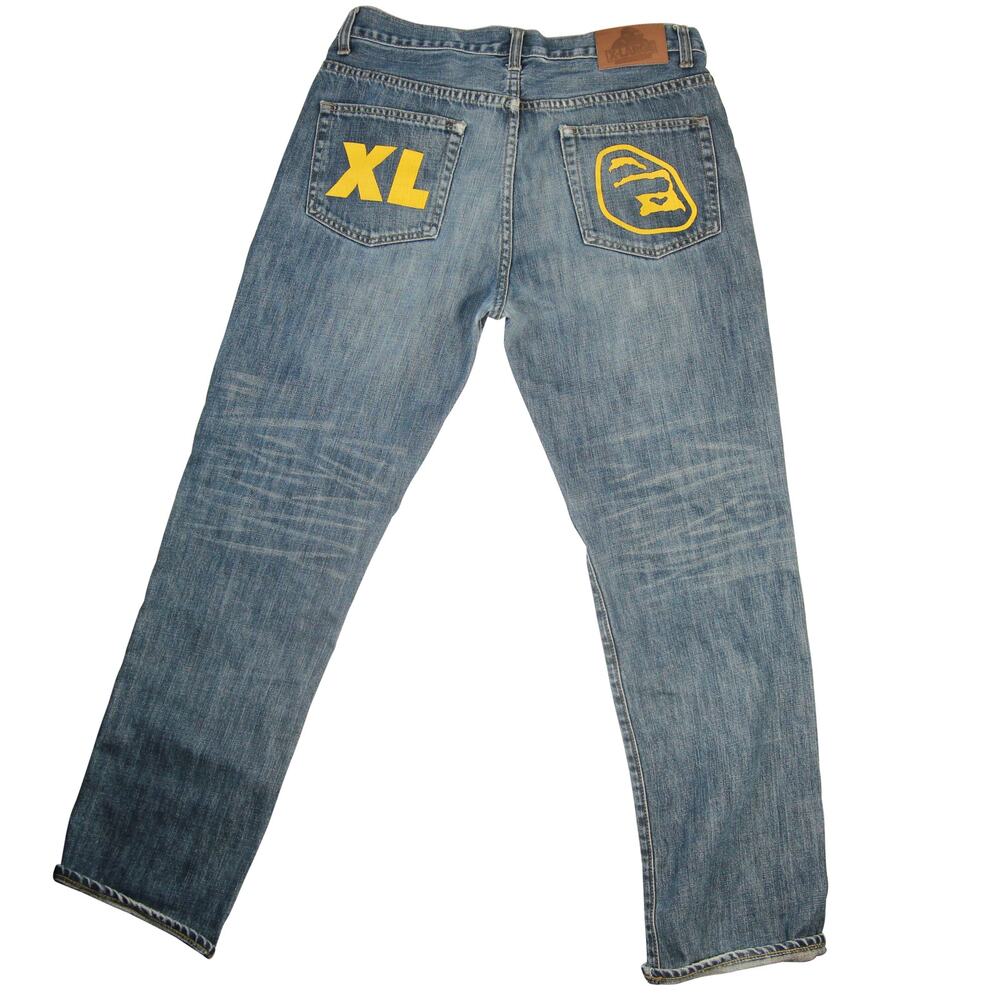 Vintage XLarge Pocket Spellout Jeans
